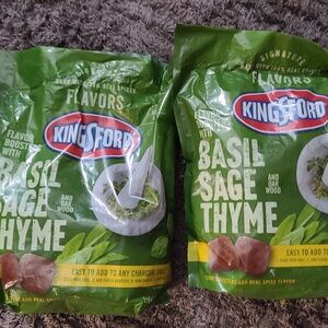 Kingsford Charcoal All Natural Basil Sage Thyme Charcoal Briquettes 2 lbs